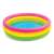 Intex rainbow inflatable three-ring children's pool, 147x33 cm