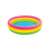 Intex Rainbow Inflatable 3-Ring Kiddie Pool - 147x33 cm
