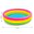 Intex rainbow inflatable three-ring children's pool, dimensions 147 cm x 33 cm