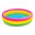 Intex rainbow inflatable three-ring children's pool, front view
