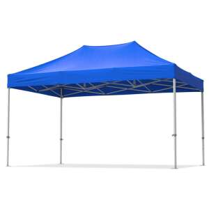 4,5x3 méteres összecsukható kerti pavilon sátortetővel - kék 71363652 Kerti bútorok