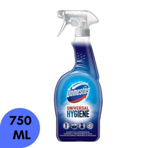 Domestos Universal Hygiene 750ml univerzálny bieliaci sprej, zabíja 99,9% baktérií a vírusov