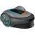 Gardena Sileno Minimo 500 robotic lawnmower, grey, side view
