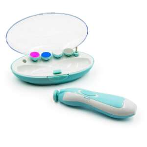 Elektromos Körömreszelő babáknak, Fehér-Kék