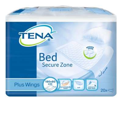 E-shop Tena Bed Secure Zone Plus Wings s krídlami 80x180cm (20ks)