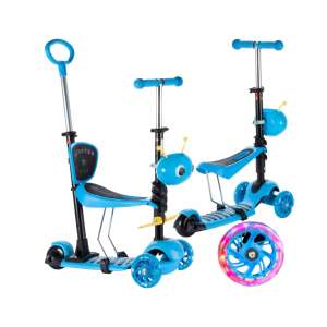 MalPlay LED kerekes Roller - Méhecske #kék