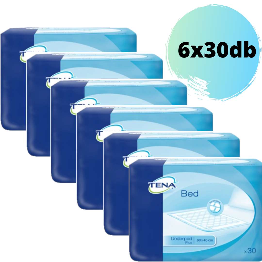 Tena Bed Secure Zone Plus Betegalátét - Nagy kiszerelés 40x60cm (6x30db)
