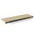 vidaXL fehér és tölgyszínű MDF fali polc 80 x 23,5 x 3,8 cm rögzítő konzol