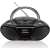 Blaupunkt BB14BK Boombox, fekete CD lejátszó, USB, FM rádió, hordozható