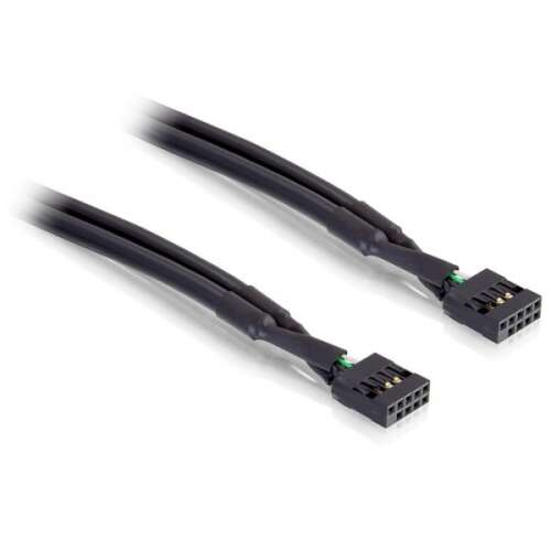 Delock USB pinheader cable, 10 pin, 50cm