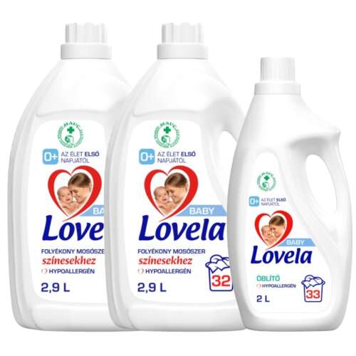 Lovela Baby Hypoallergenic Detergent pachet pentru 64 de spălări