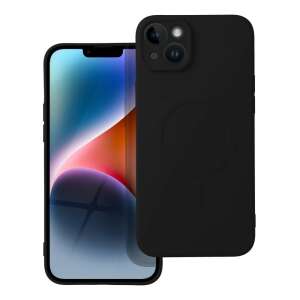 Husa neagră din silicon Mag Cover pentru iPhone 14 Plus - OEM Huse telefon