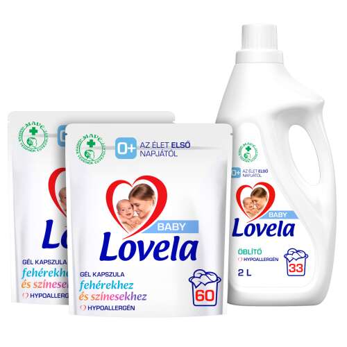 Lovela Baby Hypoallergene Waschkapsel Packung für 120 Wäschen