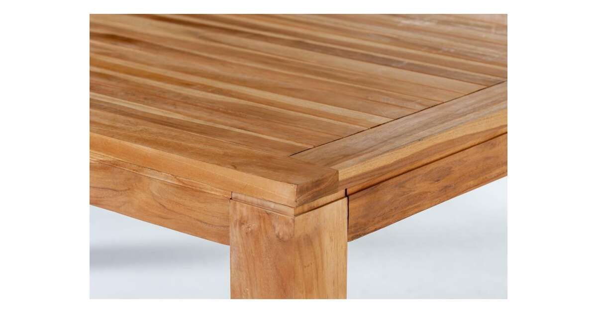 Millenium kerti asztal, teakfa - 180x90x75 cm | Pepita.hu