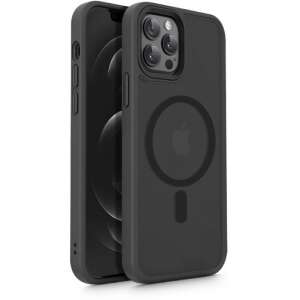 Etui TECH-PROTECT MAGMAT MagSafe do iPhone'a 12/12 Pro w kolorze matowym czarnym - Tech-Protect