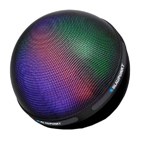 Blaupunkt BT08LED Bluetooth speaker with LED lights, black