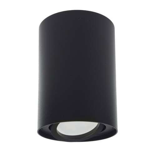 Maclean MCE422 B spot halogen rotund negru pentru montare pe tavan
