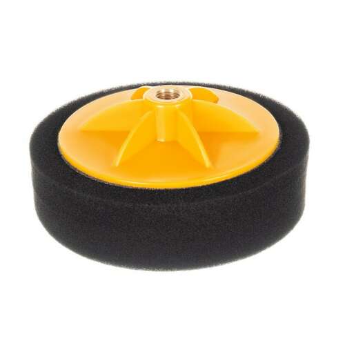 Black soft polishing sponge for car, 145mm, M14