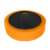 Orange medium polishing sponge for car, 145mm, M14