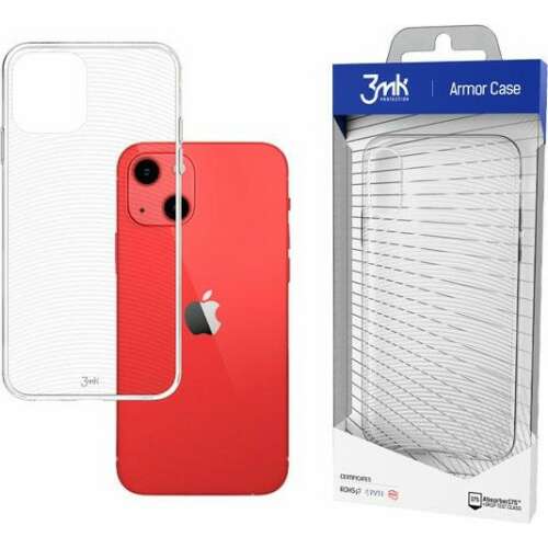 3MK Armor Case for iPhone 13 mini, clear, transparent, protective phone case