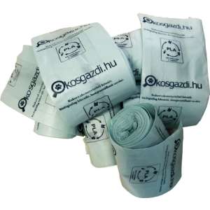 Környezetbarát, komposztálható kakizacskó - 300 db-os kiszerelés (15 roll x 20 zacskó)