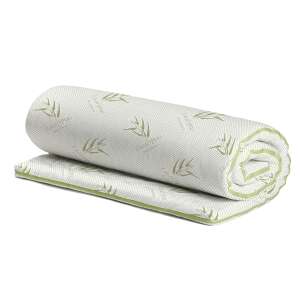 Eucalyptus Comfort 7 zone mattress topper, rolled up, 80x190 cm - Blanket mattress