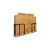 Set of 4 bamboo cutting boards with stand, ideal for everyday use, includes bread, vegetable, meat, and fish boards