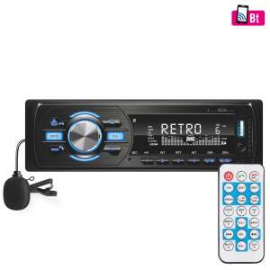 Radio samochodowe i odtwarzacz multimedialny SAL VB 4000, 4 x 45 W, 4 x gniazda RCA, BT, FM RDS, MP3, WMA, USB, SD, AUX 59675632
