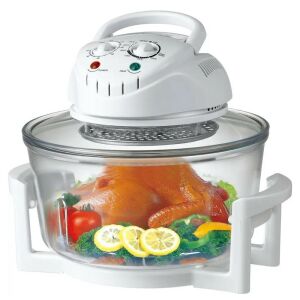 Halogenska pećnica s konvekcijom - 1200 W - 12 L - bijela
