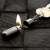 TRUE UTILITY FIRESTASH Keychain Lighter, chrome finish, waterproof, lit