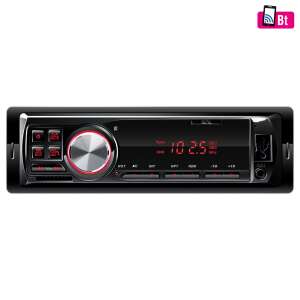 Radio samochodowe SAL VBT 1100/RD, 4 x 45 W, 4 RCA, FM, BT, USB, SD, AUX, czerwony wyświetlacz LED i przyciski 59676454