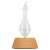 HOME Aromadiffúzor AD 15 P aroma diffuser with color changing mood light, glass bottle, wooden base