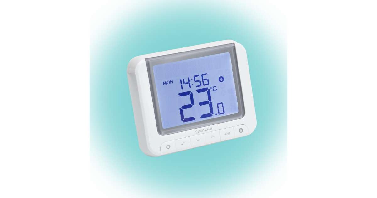 Salus wired room thermostat, PIN lockable | Pepita.com