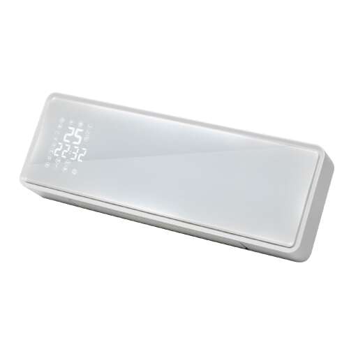 Încălzitor de perete inteligent Wi-Fi cu panou frontal din sticlă