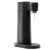 Mysoda Toby Soda Maker, black, side view