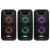 SAL PAR 2200BT Party Box speaker with LED lights in red, green, and purple