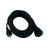 10m black rubberized extension cord