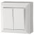 GAO 0315H Double Light Switch, IP20 Rated