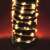 Close-up of Coiled Micro LED string lights, warm white decorative lights
