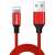Baseus Yiven Lightning cable, red, with braided cable and metal connectors