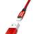 Baseus Yiven Lightning-Kabel, rot, mit geflochtenem Kabel und Metallsteckern