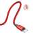 Baseus Yiven Lightning-Kabel, rot, mit geflochtenem Kabel und Metallsteckern