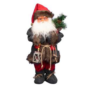Táncoló és zenélő Mikulás, 45cm beltéri dísz, Home márka - Nonbrand Karácsonyi dekoráció