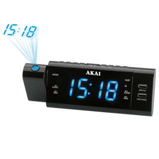 Akai ACR-3888 projektoros órás Rádió