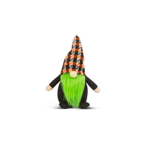Halloween-i skandináv manó - 34 cm - zöld szakállal