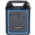 Blaupunkt MB06 portable Bluetooth speaker, black and blue, front view