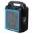 Blaupunkt MB06 portable Bluetooth speaker, black and blue, side view