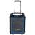Blaupunkt MB06 portable Bluetooth speaker, black and blue, front view with handle and wheels