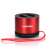 Navon N9 tragbarer Bluetooth Lautsprecher, rot