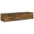 vidaXL füstös tölgy faliszekrény 3 fiókkal, 102 x 30 x 20 cm